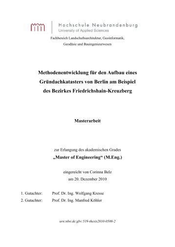 „Master of Engineering“ (M.Eng.) - Digitale Bibliothek NB