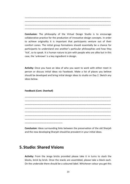 framework for the implementation of a virtual design studio model in ...