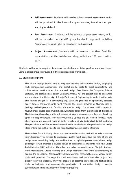 framework for the implementation of a virtual design studio model in ...