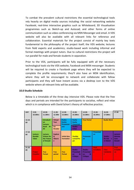 framework for the implementation of a virtual design studio model in ...