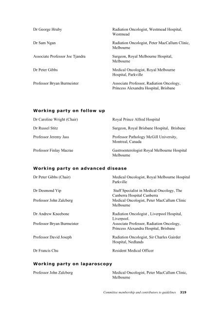 Clinical Practice Guidelines - National Health and Medical Research ...
