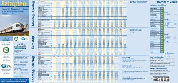 finden Sie den neuen Fahrplan der Linie - Maas-Rhein-Lippe-Netz