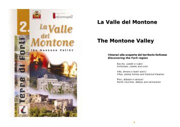 La Valle del Montone The Montone Valley - Turismo Forlivese