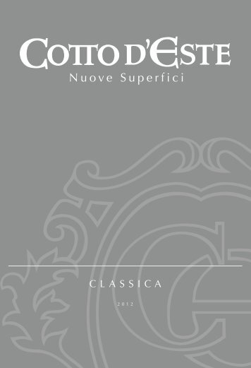 catalogo classica - Cotto d'Este