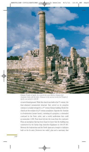 Anatolian Civilizations and Historical Sites - TEDA