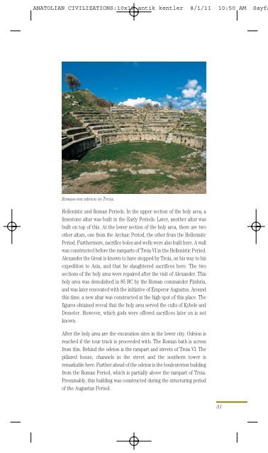 Anatolian Civilizations and Historical Sites - TEDA