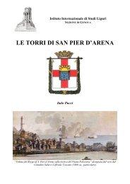 le torri di sampierdarena - Istituto Internazionale di Studi Liguri ...