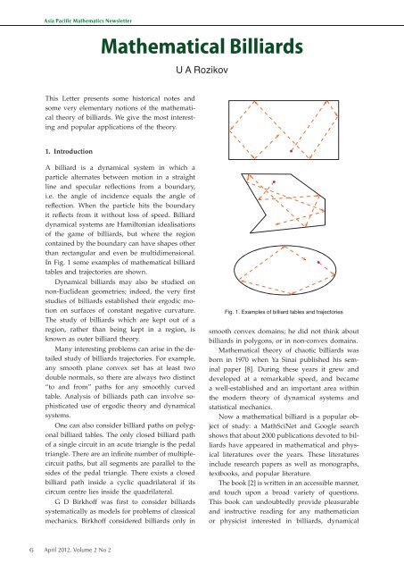 Mathematics Newsletter