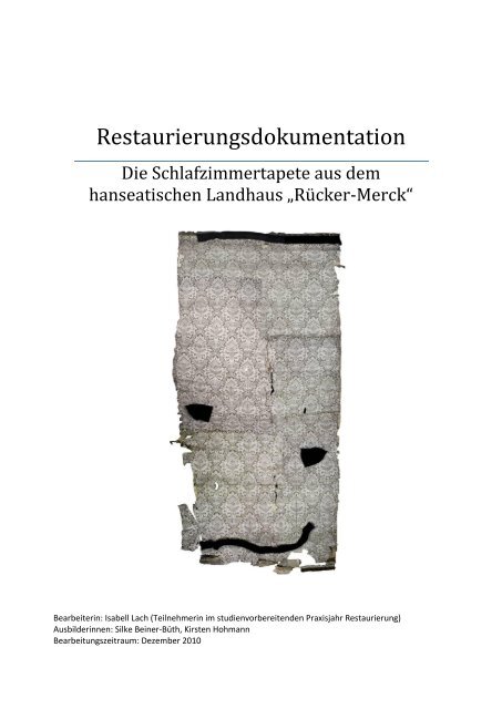 Restaurierungsdokumentation