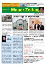 Glückstage im September... - Liesing online