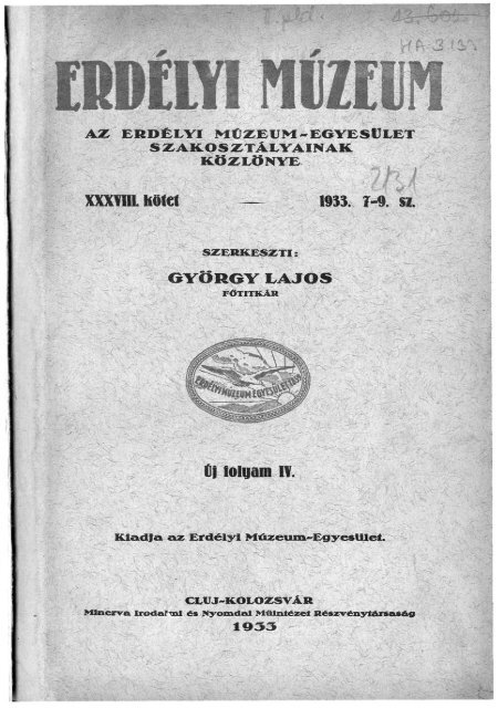 Gróf Kemény József - EPA