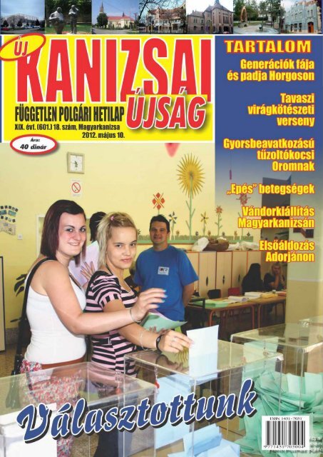 ÚJ KANIZSAI ÚJSÁG 1 - Kanjiza