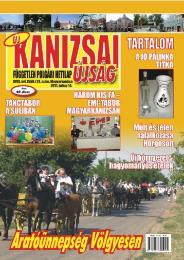 ÚJ KANIZSAI ÚJSÁG 1 - Kanjiza