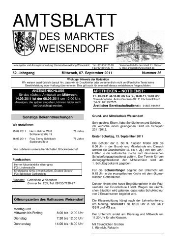 AMTSBLATT - FEN: Free-Net Erlangen-Nürnberg-Fürth e.V.