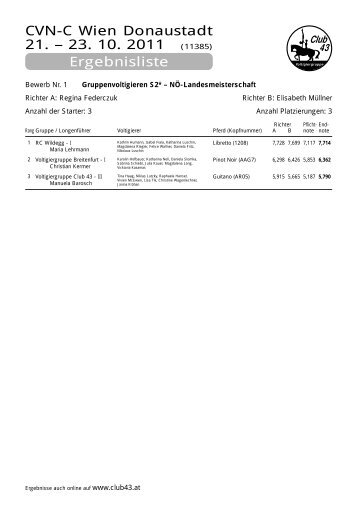 Club 43 - Reit+Therapiezentrum Donaustadt