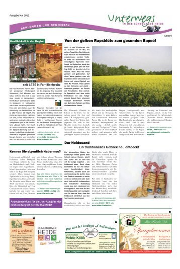 Die Ginseng-Gärten – einzigartig in Deutschland. - Heidezeitung