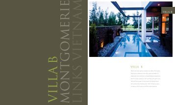 VILLA B - The Estates at Montgomerie Links