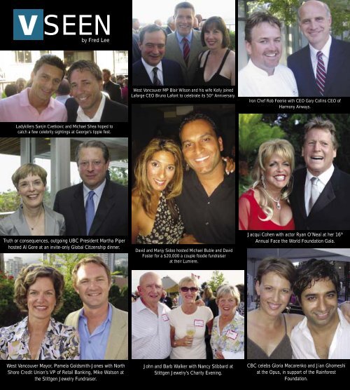 WHO'S ON THE V LIST? - Virani Real Estate Advisors