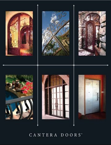 2011 Catalog - Cantera Doors