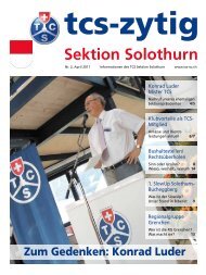 Sektion Solothurn - Viaggi & Svaghi TCS