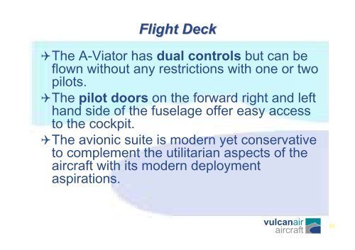 Presentation A-Viator - Airborne Technologies