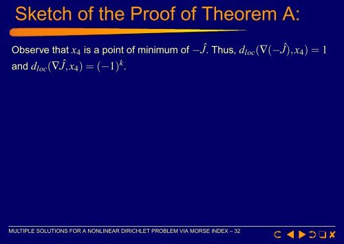 Multiple Solutions for a Nonlinear Dirichlet Problem via - Mathematics