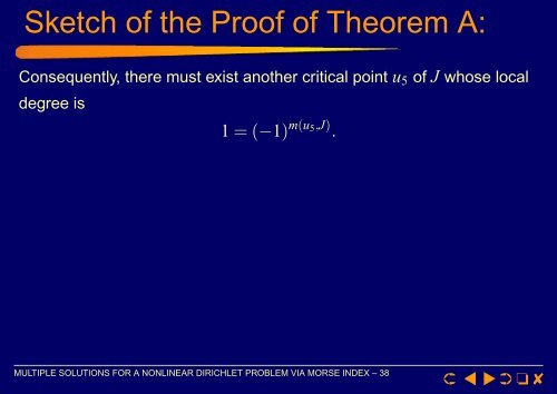 Multiple Solutions for a Nonlinear Dirichlet Problem via - Mathematics