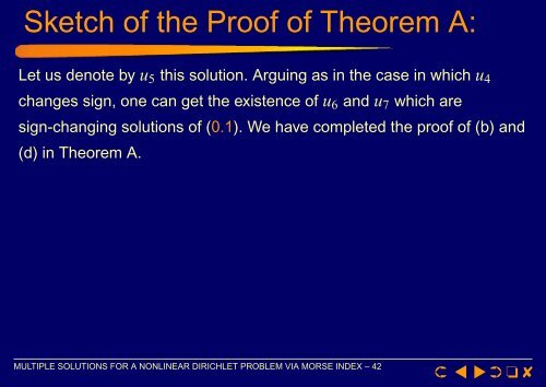 Multiple Solutions for a Nonlinear Dirichlet Problem via - Mathematics