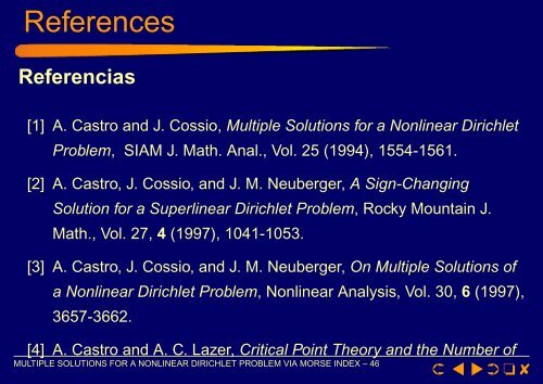 Multiple Solutions for a Nonlinear Dirichlet Problem via - Mathematics