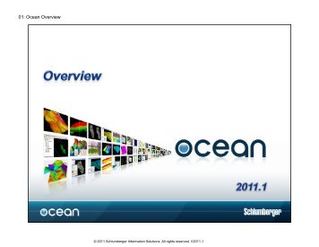 01: Ocean Overview - Ocean - Schlumberger