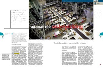 Automatische orderpicking - Logistiek
