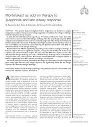 Montelukast as add-on therapy to b-agonists and late airway response