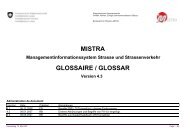 MISTRA GLOSSAIRE / GLOSSAR - MISTRA Public