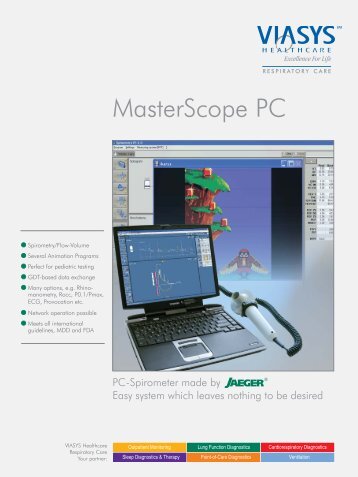 MasterScope PC - Teknikel