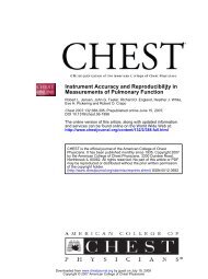 Measurements of Pulmonary Function Instrument Accuracy - ndd.ch