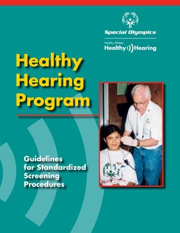 Healthy Hearing Program - Special Olympics