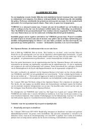 jaarbericht 2006 2 - Vebidak