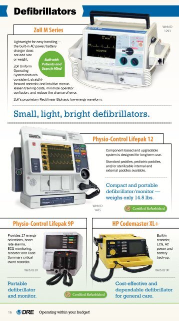 Print Catalog - DRE Medical Equipment
