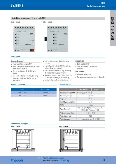 Theben: Home & Building Control Systems KNX