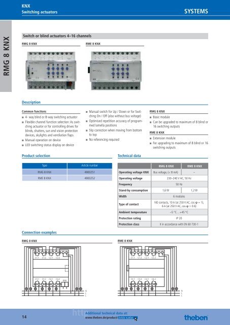 Theben: Home & Building Control Systems KNX