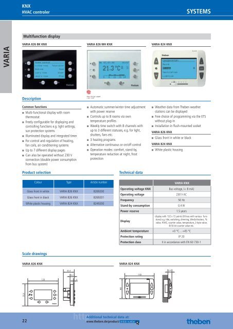 Theben: Home & Building Control Systems KNX