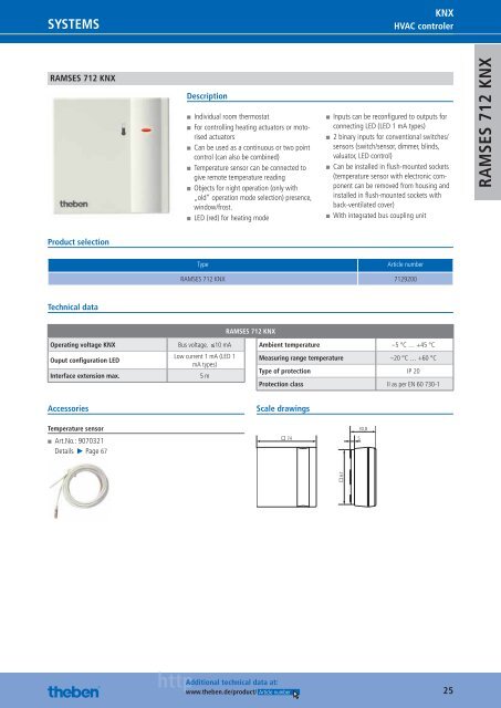 Theben: Home & Building Control Systems KNX