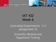 Controlled Lab Experiments - Allen Bevans