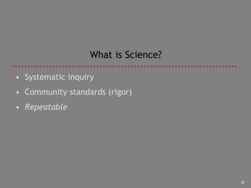 Controlled Lab Experiments - Allen Bevans