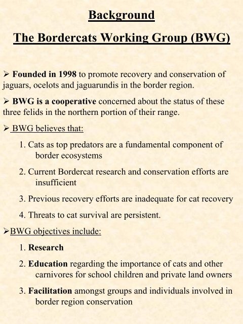 Identifying Priority Conservation Areas in the U.S.- Mexico Border ...