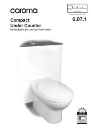 Compact Under Counter - Caroma