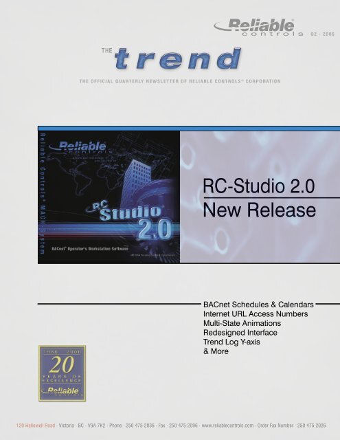 RC-Studio 2.0 New Release - Reliable Controls