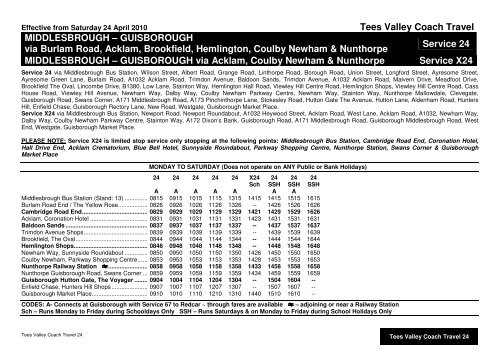 Tees Valley Coach Travel 24.pdf - Redcar and Cleveland Borough ...