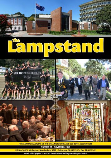 Lampstand - Wellington College