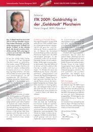 ITK 2009: Goldrichtig in der „Goldstadt“ Pforzheim - BDFL